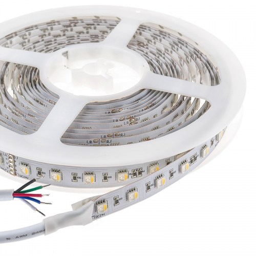 RGBW Super Bright  4 Colors in 1 Series DC12&24V 5050SMD 480LEDs Flexible  LED Strip Lights Waterproof Optional 16.4ft Per Reel By Sale
